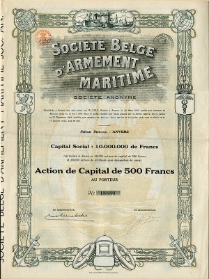 Societe Belge D'Armement Maritime Societe Anonye